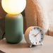 Karlsson Grace Alarm Clock with Light - White | Koop.co.nz