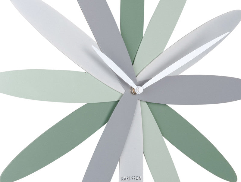Karlsson Bloom Clock - Green (45cm) | Koop.co.nz