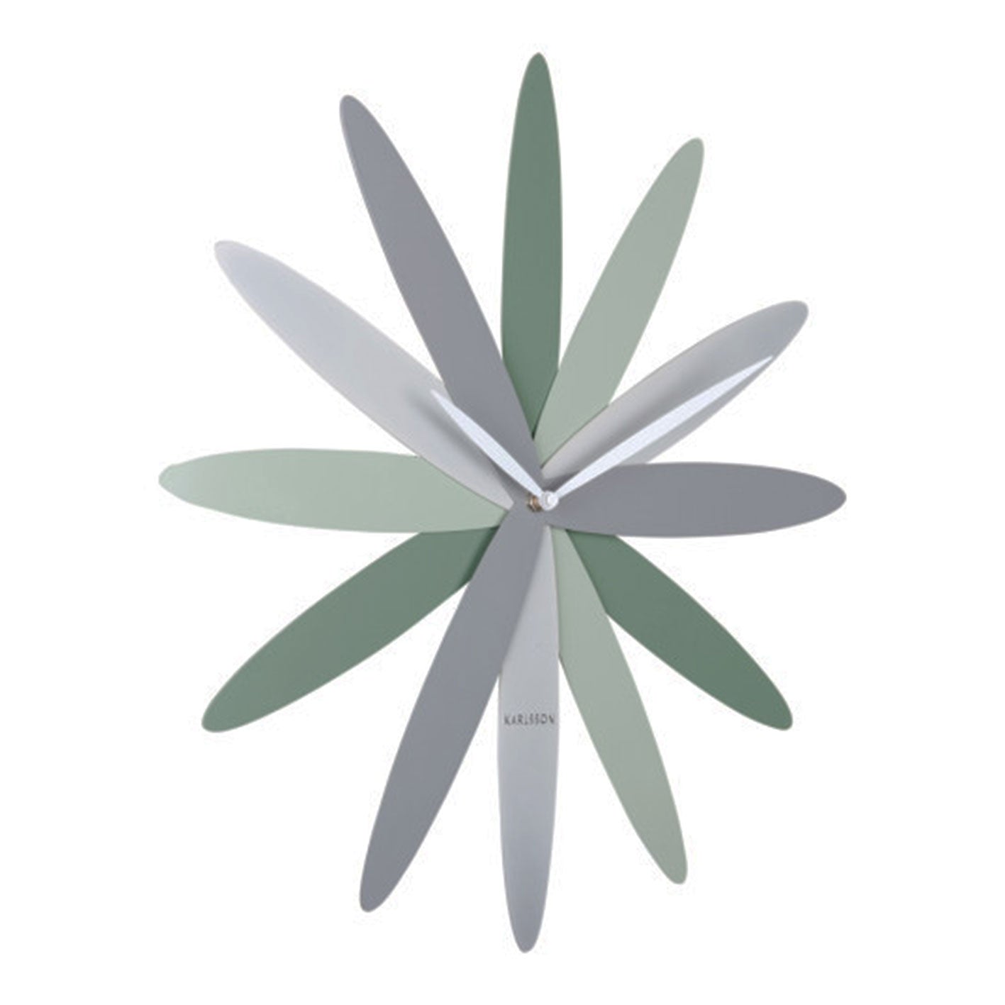 Karlsson Bloom Clock - Green (45cm) | Koop.co.nz
