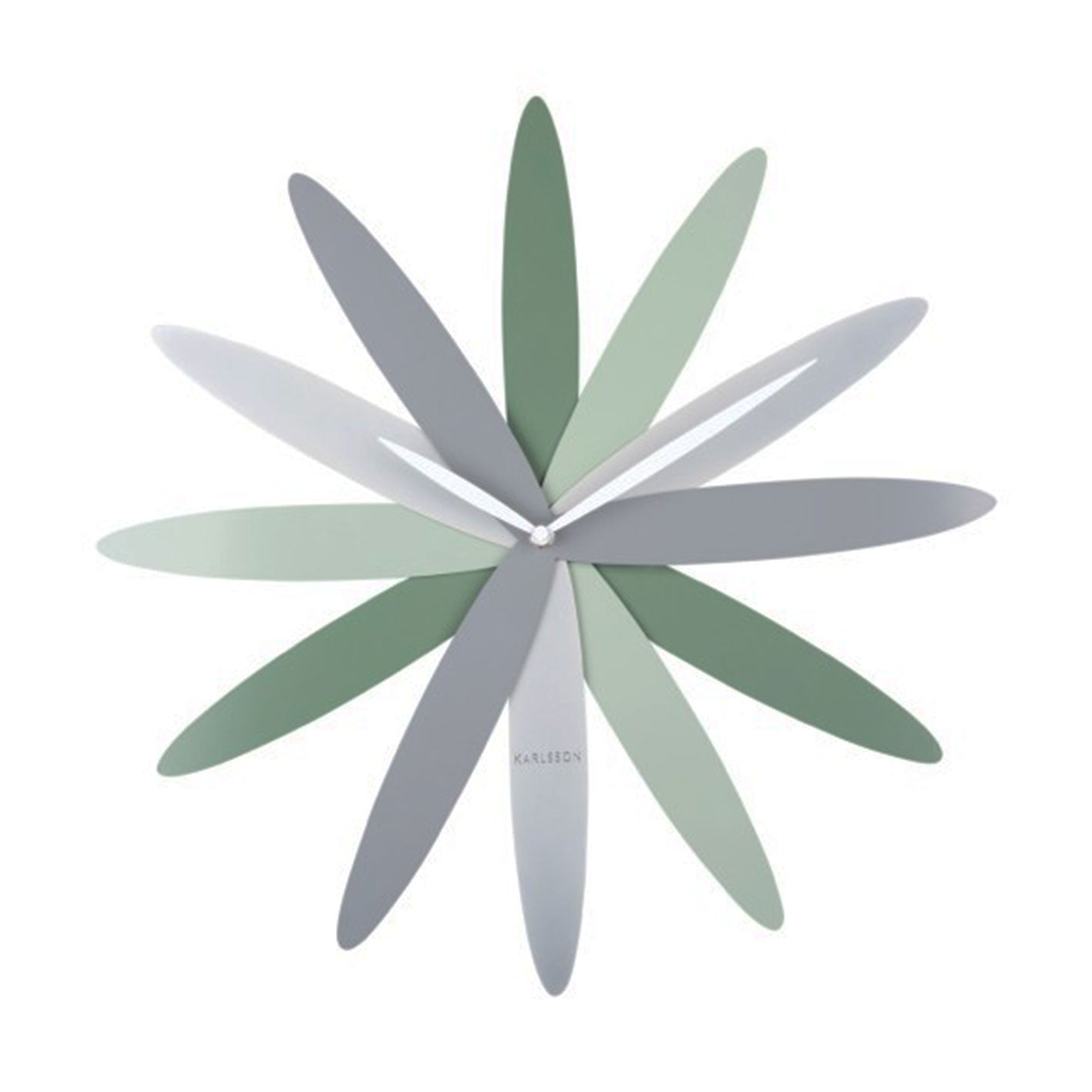 Karlsson Bloom Clock - Green (45cm) | Koop.co.nz