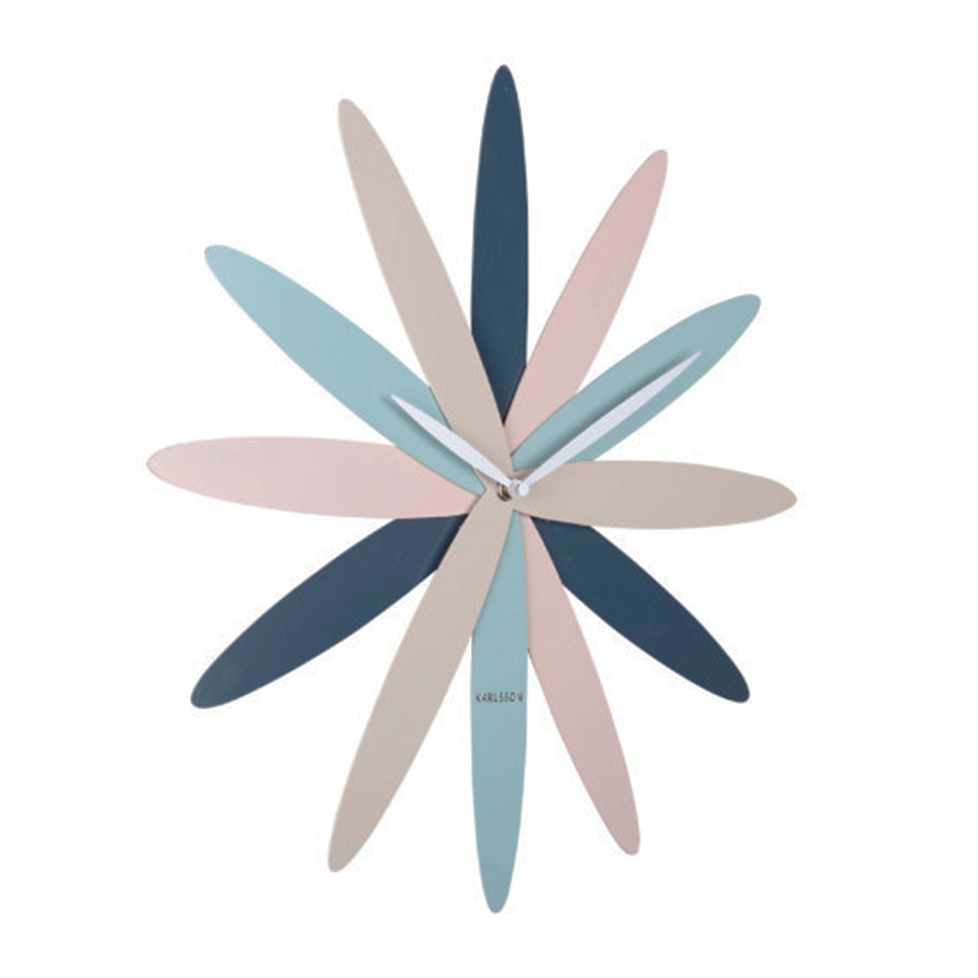 Karlsson Bloom Clock - Multi Colour (45cm) | Koop.co.nz