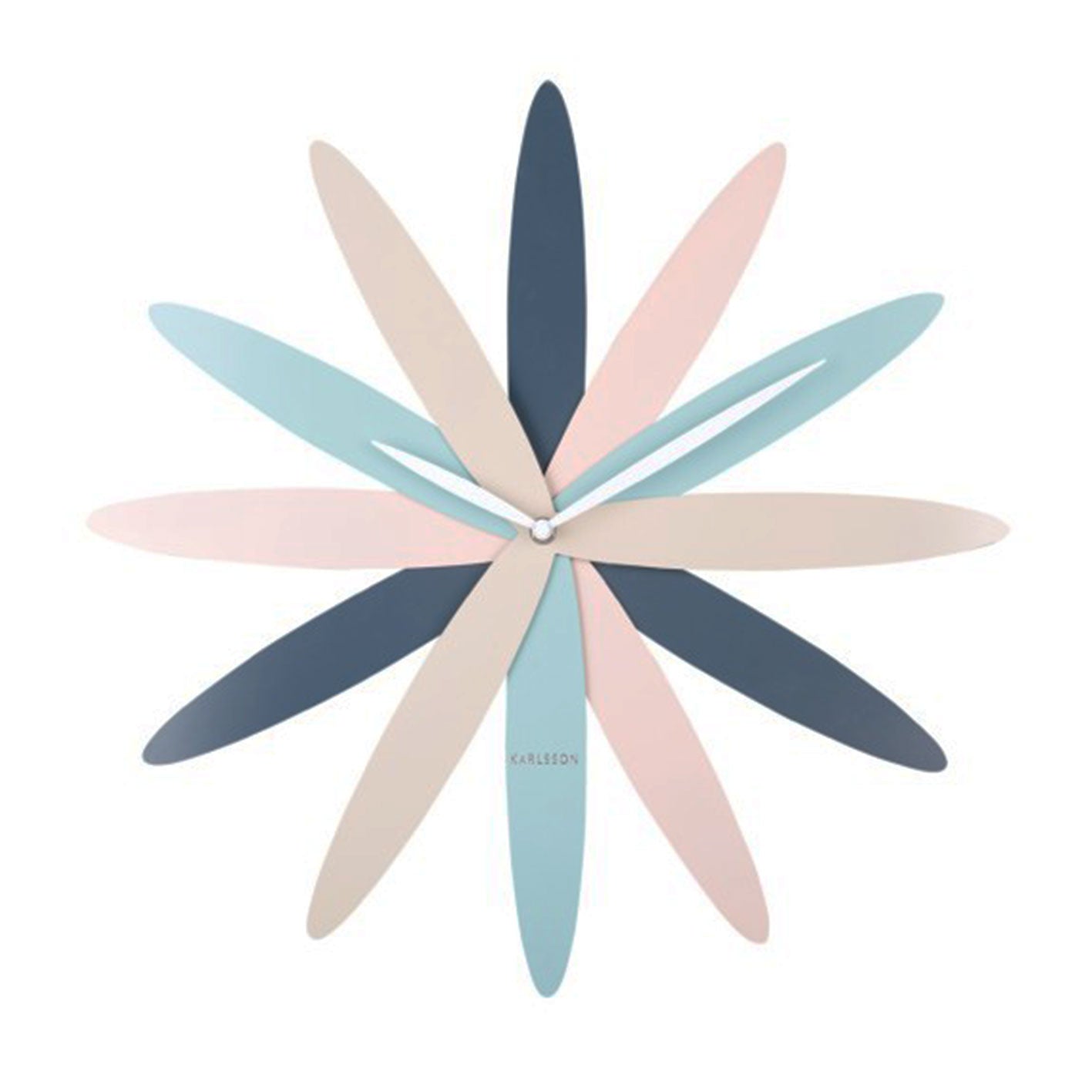 Karlsson Bloom Clock - Multi Colour (45cm) | Koop.co.nz