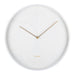 Karlsson Echelon Wall Clock - White (40cm) | Koop.co.nz