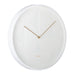 Karlsson Echelon Wall Clock - White (40cm) | Koop.co.nz