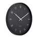 Karlsson Stark Wall Clock - Black (40cm) | Koop.co.nz