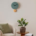 Karlsson Arlo Pendulum Wall Clock - Jungle Green | Koop.co.nz