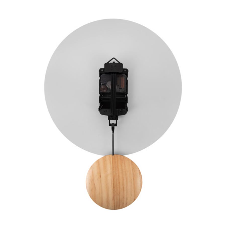 Karlsson Arlo Pendulum Wall Clock - White | Koop.co.nz