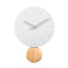 Karlsson Arlo Pendulum Wall Clock - White | Koop.co.nz