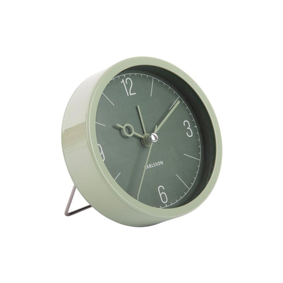 Karlsson Monocle Alarm Clock - Jungle Green | Koop.co.nz