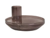 PT Home Tub Glass Candle Holder - Chocolate | Koop.co.nz