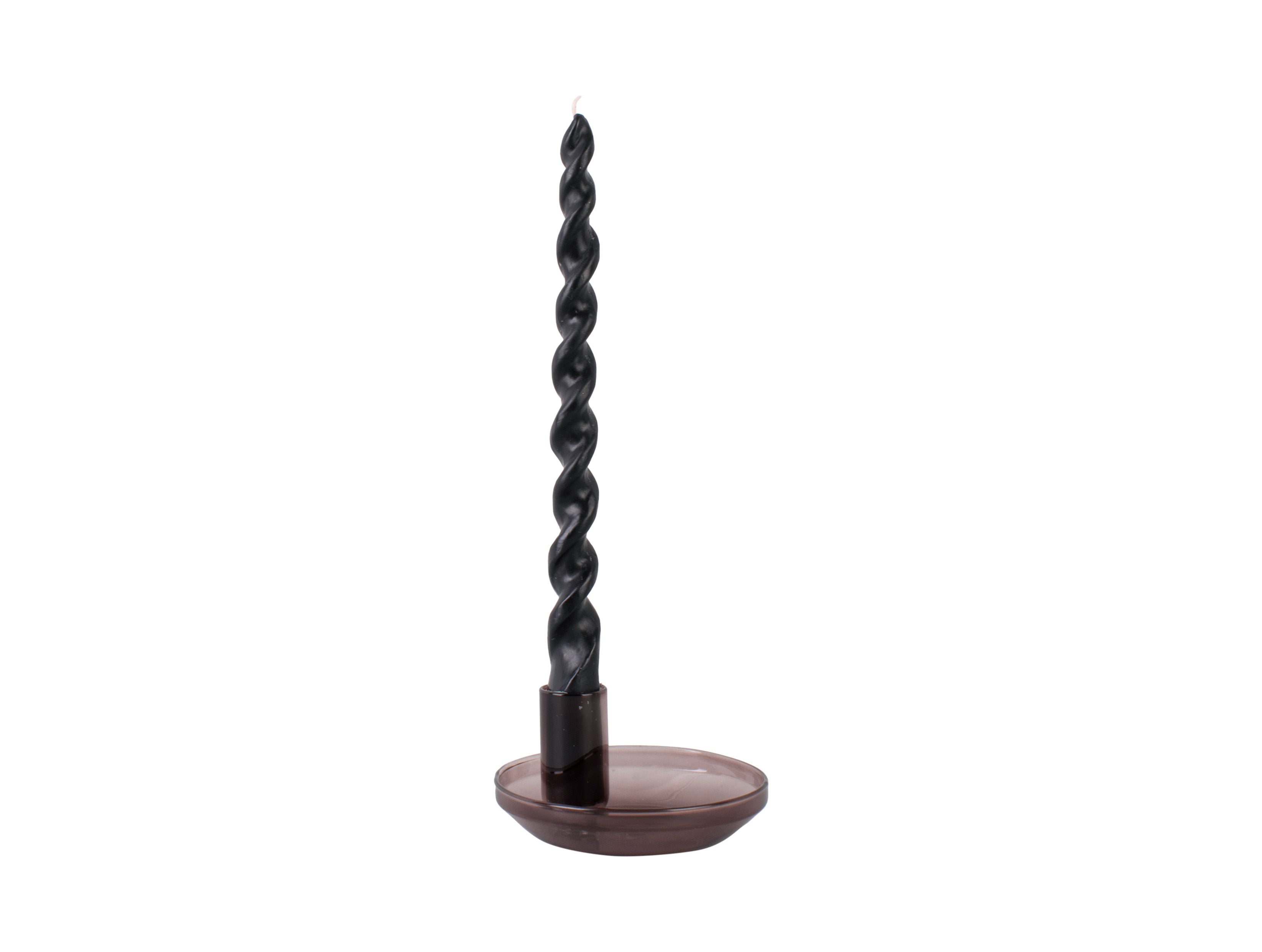 PT Home Tub Glass Candle Holder - Chocolate | Koop.co.nz