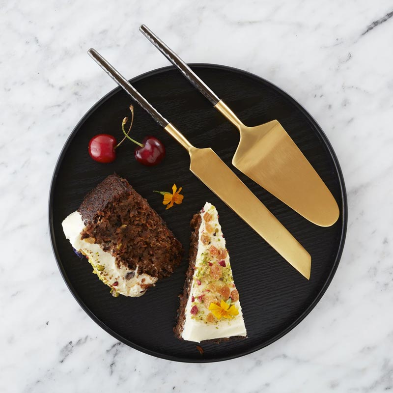 Nel Lusso Santo Cake & Knife Server Set | Koop.co.nz