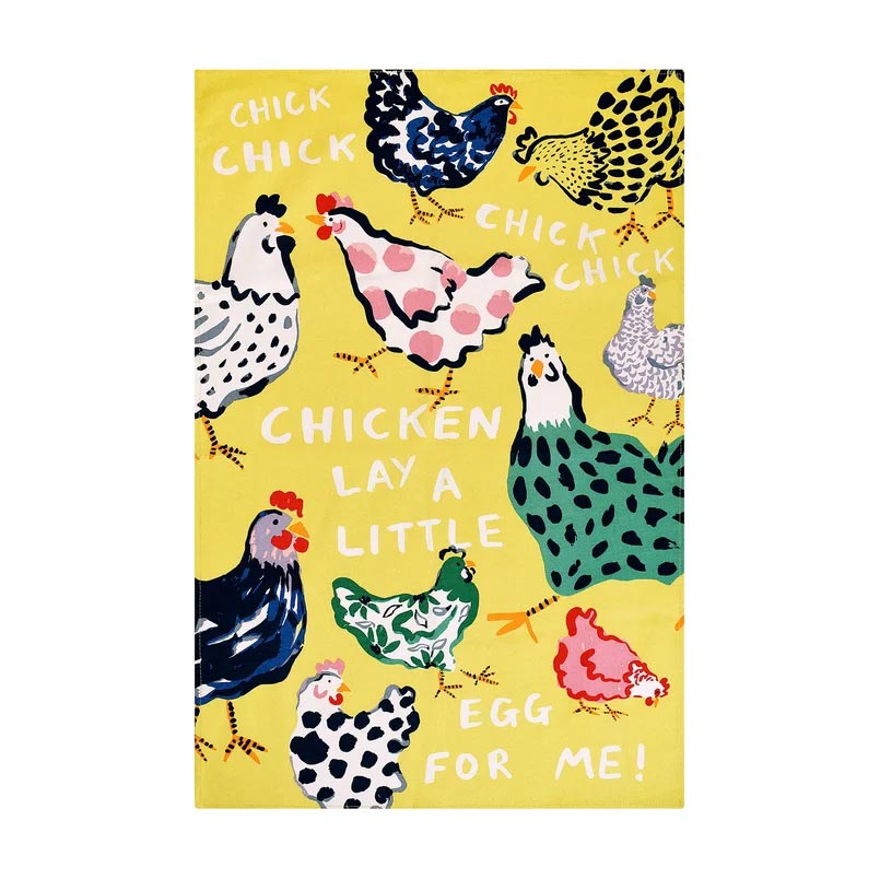 Chick Chicken Tea Towel