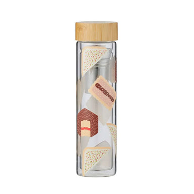 Goldy Gifts Tucker Double Wall Glass Infuser | Koop.co.nz