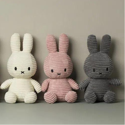 Bon Ton Toys Miffy Soft Toy - Corduroy Ice Blue | Koop.co.nz