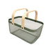 Le Forge Mesh Basket with Bamboo Handle - Green | Koop.co.nz