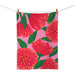 100% New Zealand Bright Pink Pohutukawa Tea Towel | Koop.co.nz
