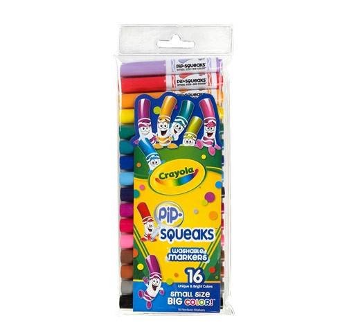 Crayola Pip-Squeak Washable Markers (16pc) | Koop.co.nz