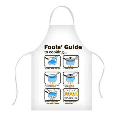 50 Fifty Fools Guide To Cooking Apron | Koop.co.nz