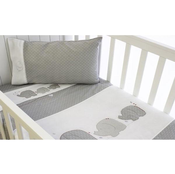 Bubba Blue Bassinet Sheet Set 3pc Petit Elephant KOOP Koop