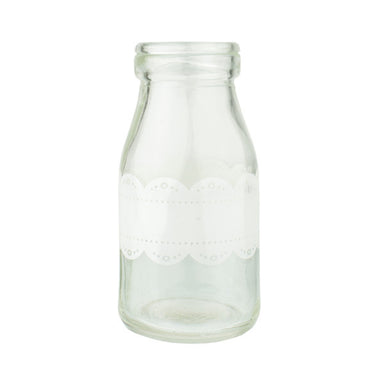 Pixie Party Mini Milk Bottle - Lace | Koop.co.nz
