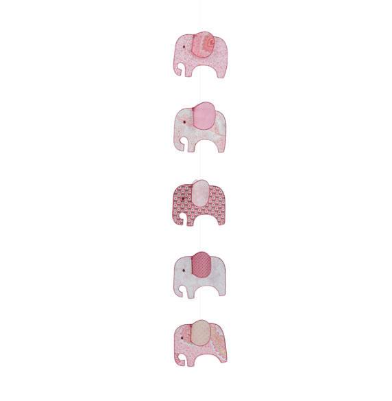 Tiger Tribe Single String Mobile - Pink Elephant | Koop.co.nz