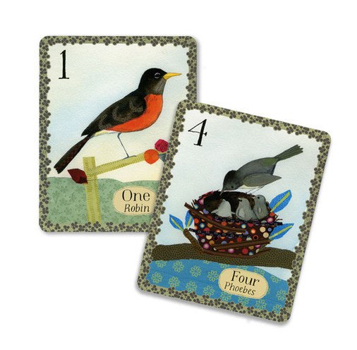 eeBoo Counting Birds Wall Cards (1-10) | Koop.co.nz
