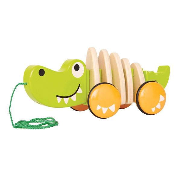 Hape Walk Along Crocodile | Koop.co.nz