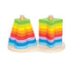 Hape Double Rainbow Stacker (19pc) | Koop.co.nz