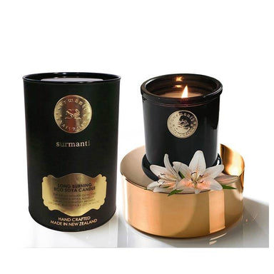 Surmanti Long Burning EcoSoya Candle - Pear & Passionflower | Koop.co.nz