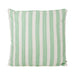 The Good Housewife Stripe Cushion - Silt Green *SECONDS | Koop.co.nz