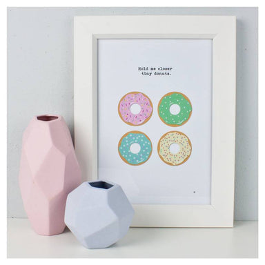 Pint Size Tiny Donuts Wall Print | Koop.co.nz