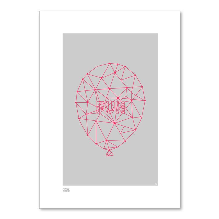Dekor Studio Print (A4) - Fun Strings | Koop.co.nz