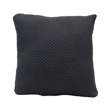 The Good Housewife Charcoal Chunky Knit Cushion (45cm) | Koop.co.nz