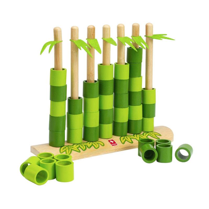 Hape Quattro Bamboo Strategy Game | Koop.co.nz