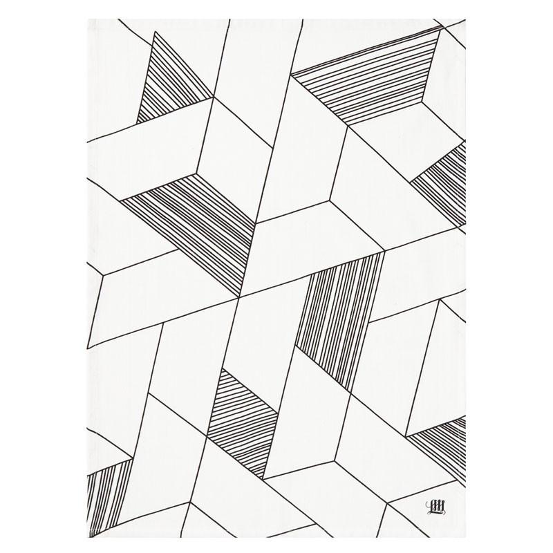 Linens & More Stripey Tile Tea Towel | Koop.co.nz