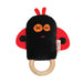 O.B Designs Ding A Ring Teether Rattle - Lulu Ladybug | Koop.co.nz