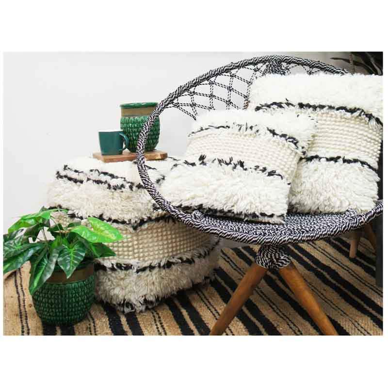 Stoneleigh & Roberson Saee Shaggy Cushion (45cm) | Koop.co.nz