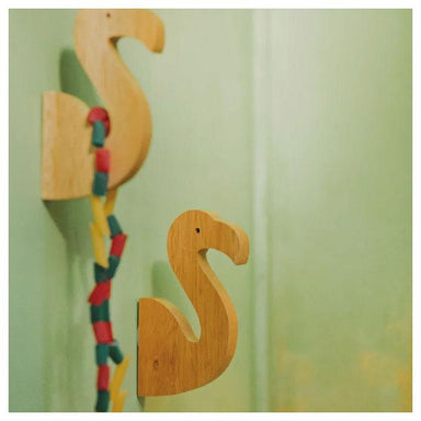Misery Guts Wooden Bird Wall Hook – Flamingo | Koop.co.nz