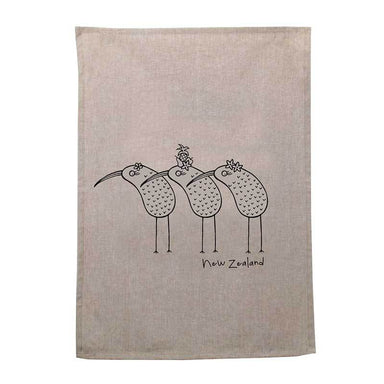 Karen Design NZ Kiwis Tea Towel | Koop.co.nz