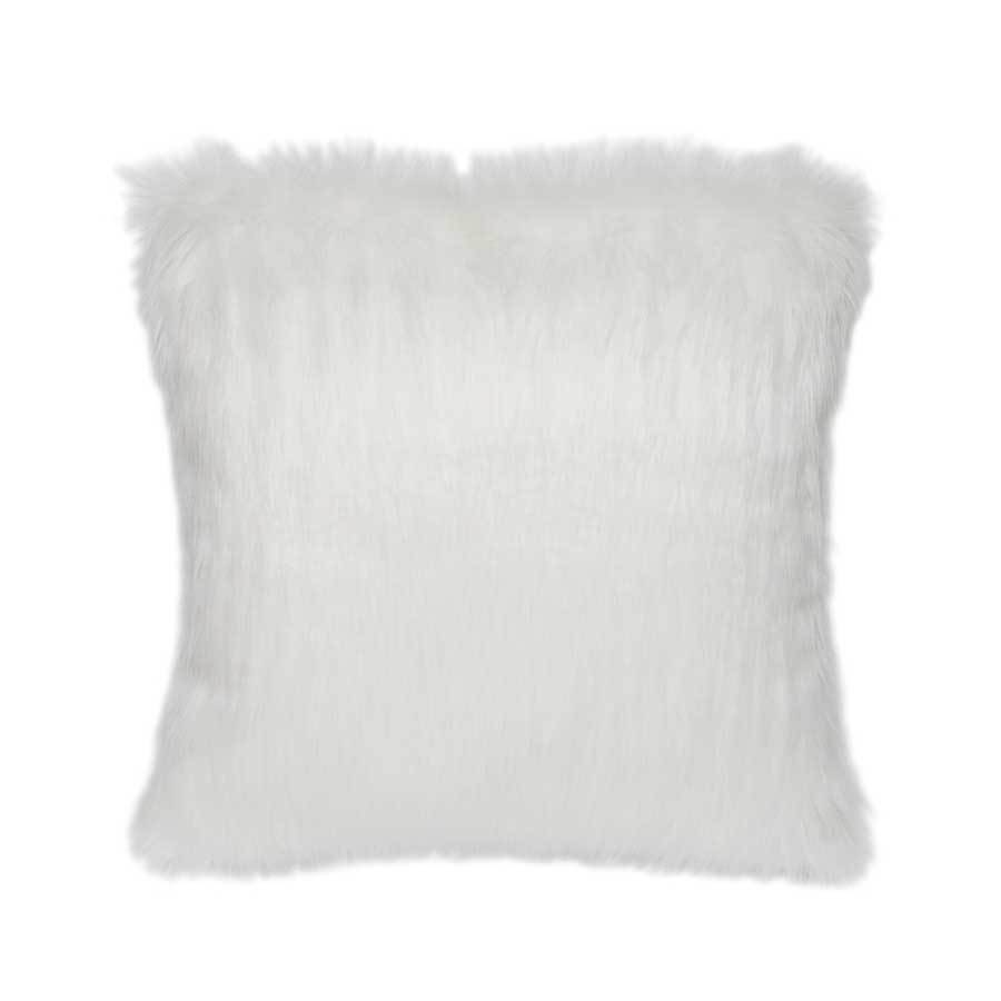 Jason Cream Faux Fur Cushion (45cm) | Koop.co.nz