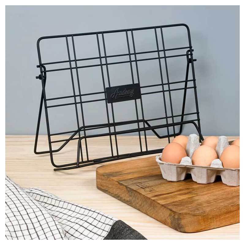 Academy Black Cook Book Stand