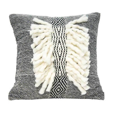Banyan Home Black Zara Cushion (45cm) | Koop.co.nz