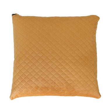 Le Forge Mustard Velvet & Linen Cushion (45cm) | Koop.co.nz