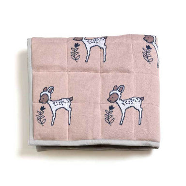 Indus Design Baby Quilt Blanket & Play Mat – Daisy Deer | Koop.co.nz