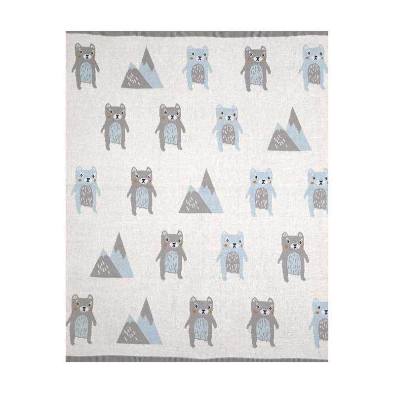 Indus Design Baby Blanket – Barry Bear | Koop.co.nz