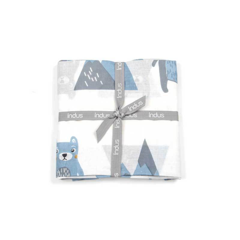 Indus Design Cotton Baby Wrap – Barry Bear | Koop.co.nz