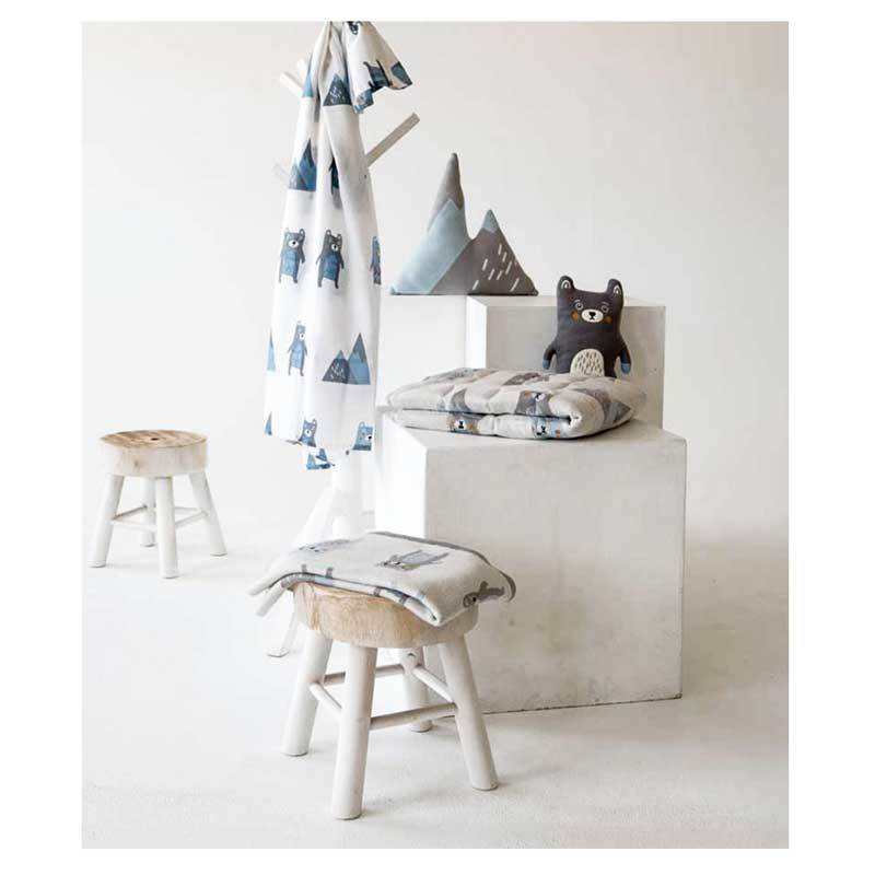 Indus Design Cotton Baby Wrap – Barry Bear | Koop.co.nz