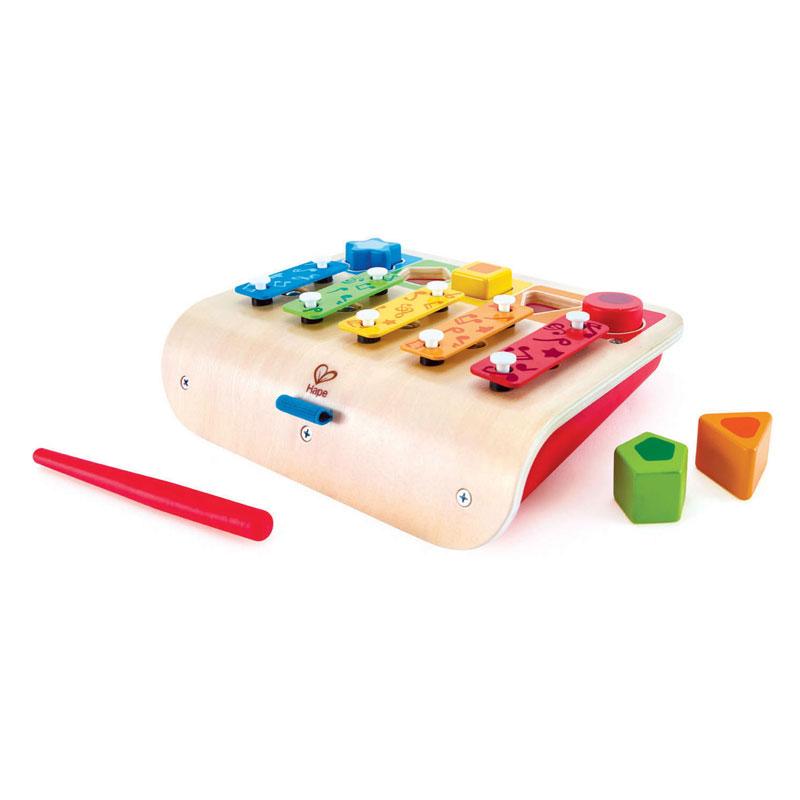 Hape Shape Sorter Xylophone (7pc) | Koop.co.nz