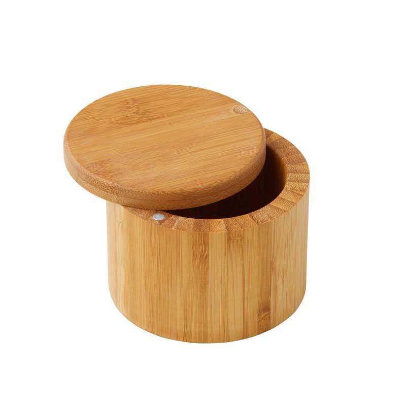 Masterpro Bamboo Salt Box | Koop.co.nz